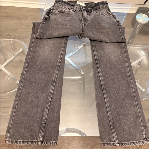 We The Free Black Straight Leg Jeans - Picture 3 of 6
